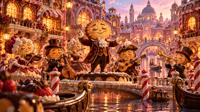 Sugar Street Serenade illustrated cover