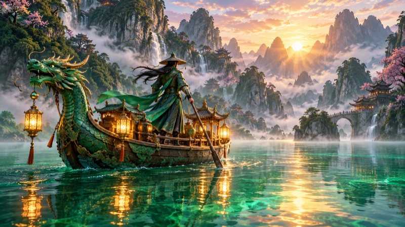 The Jade Ferry illustrated cover