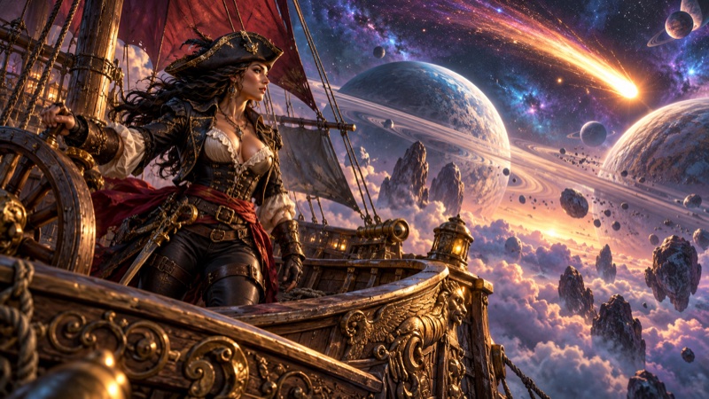 The Starwake Captain illustrated cover