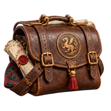 leather satchel