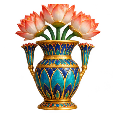 Lotus vase